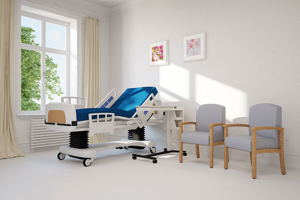 Five popular types of hospital beds for home