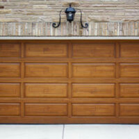 Steps to change garage door panels